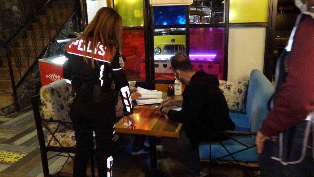 Drone destekli geniş çaplı asayiş uygulaması! 300 polis gece sahaya indi