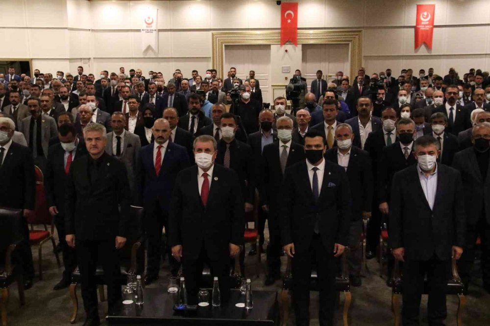 BBP Genel Başkanı Destici: PKK, PJAK, PYD, YPG, KCK ne ise HDP de odur!
