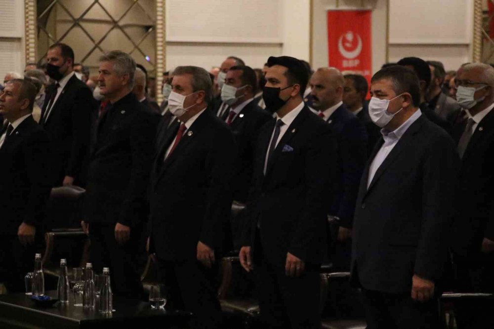 BBP Genel Başkanı Destici: PKK, PJAK, PYD, YPG, KCK ne ise HDP de odur!