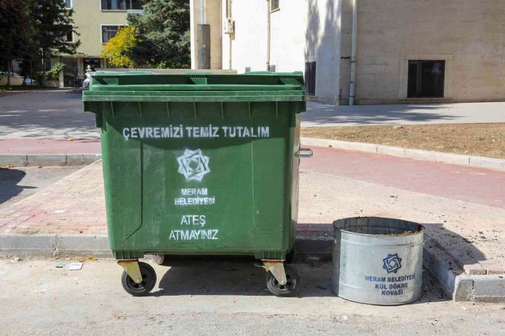 Meram’a çevreci yeni çöp konteynerleri