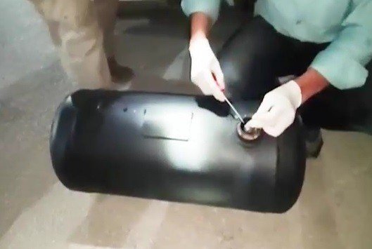 Konya'da zehir operasyonu! LPG tankına zulalanmış uyuşturucu polisten kaçamadı