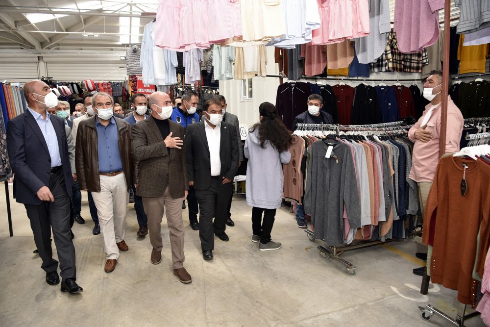 Konya Dumlupınar Kapalı Pazar Yeri dualarla hizmete açıldı