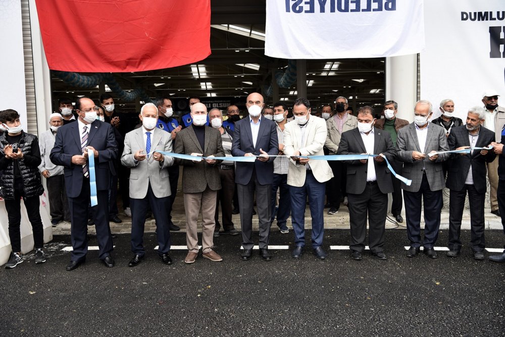 Konya Dumlupınar Kapalı Pazar Yeri dualarla hizmete açıldı