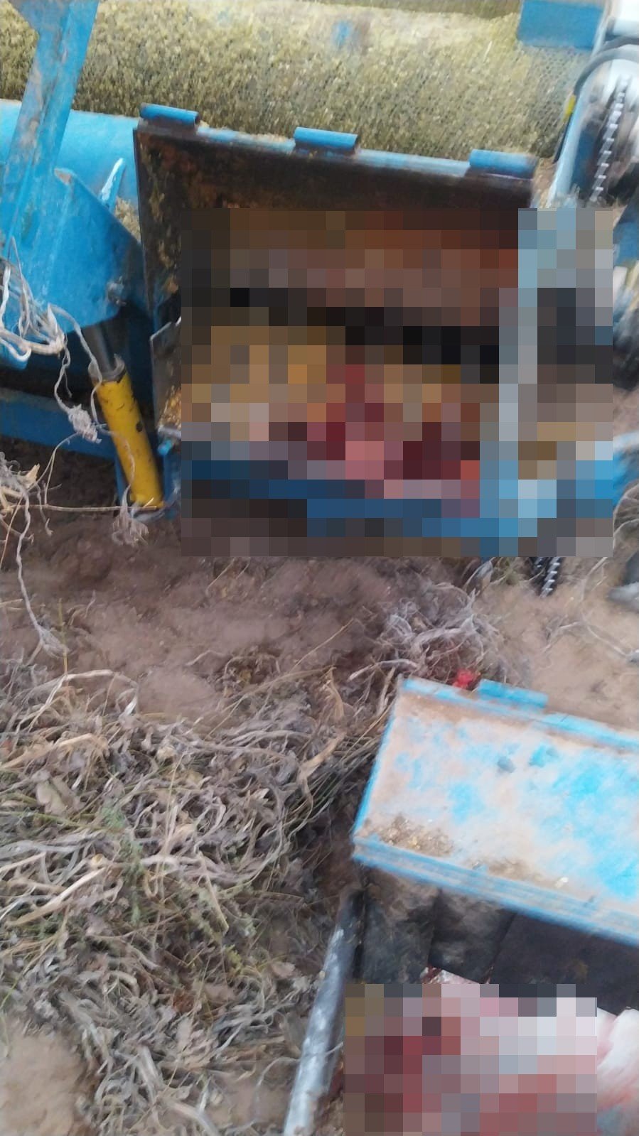 Nevşehir'de feci olay! Kabak çekme makinasına düşen kadının ayakları koptu