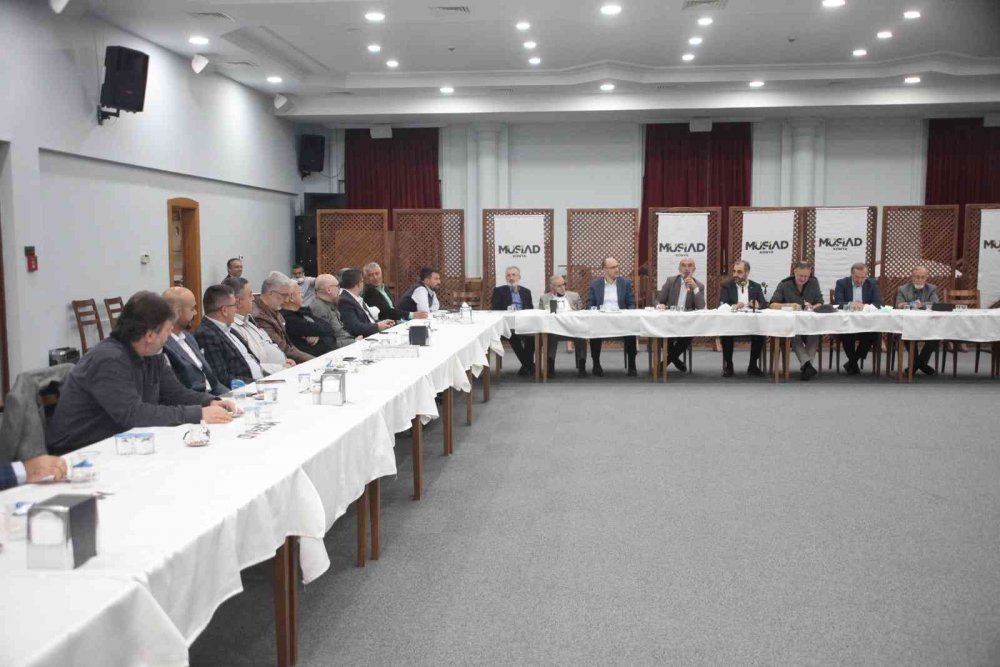 MÜSİAD Konya’da 'Model Bir Şehir: Karbon Nötr Konya' sunumu