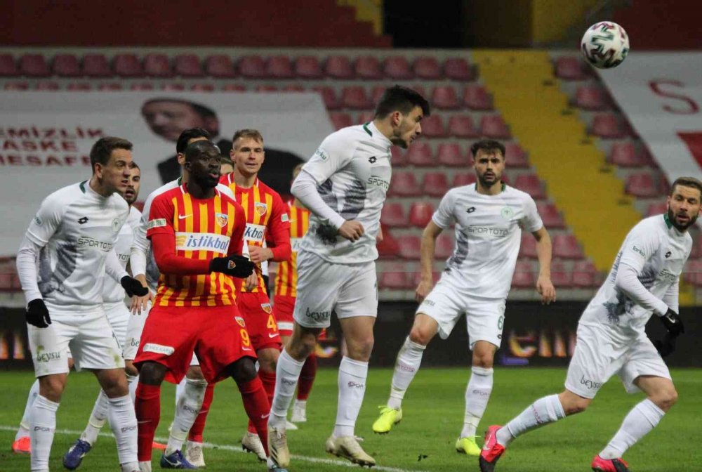 Konyaspor bugün Kayserispor'la 29'uncu randevusuna çıkıyor