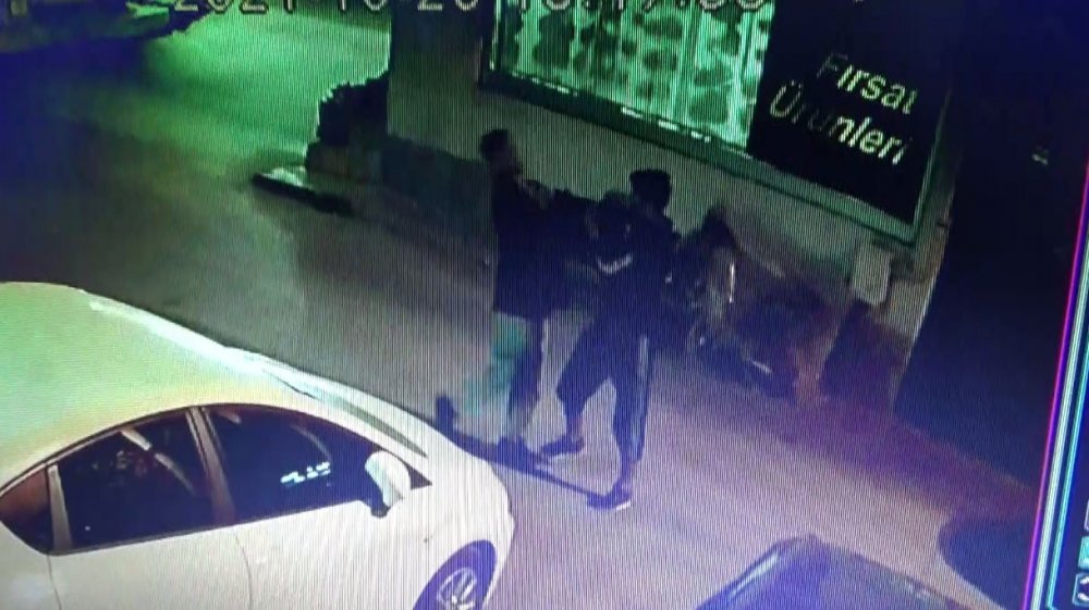 Aksaray'da kan aktı! Yabancı uyruklular kendi arasında kavga etti