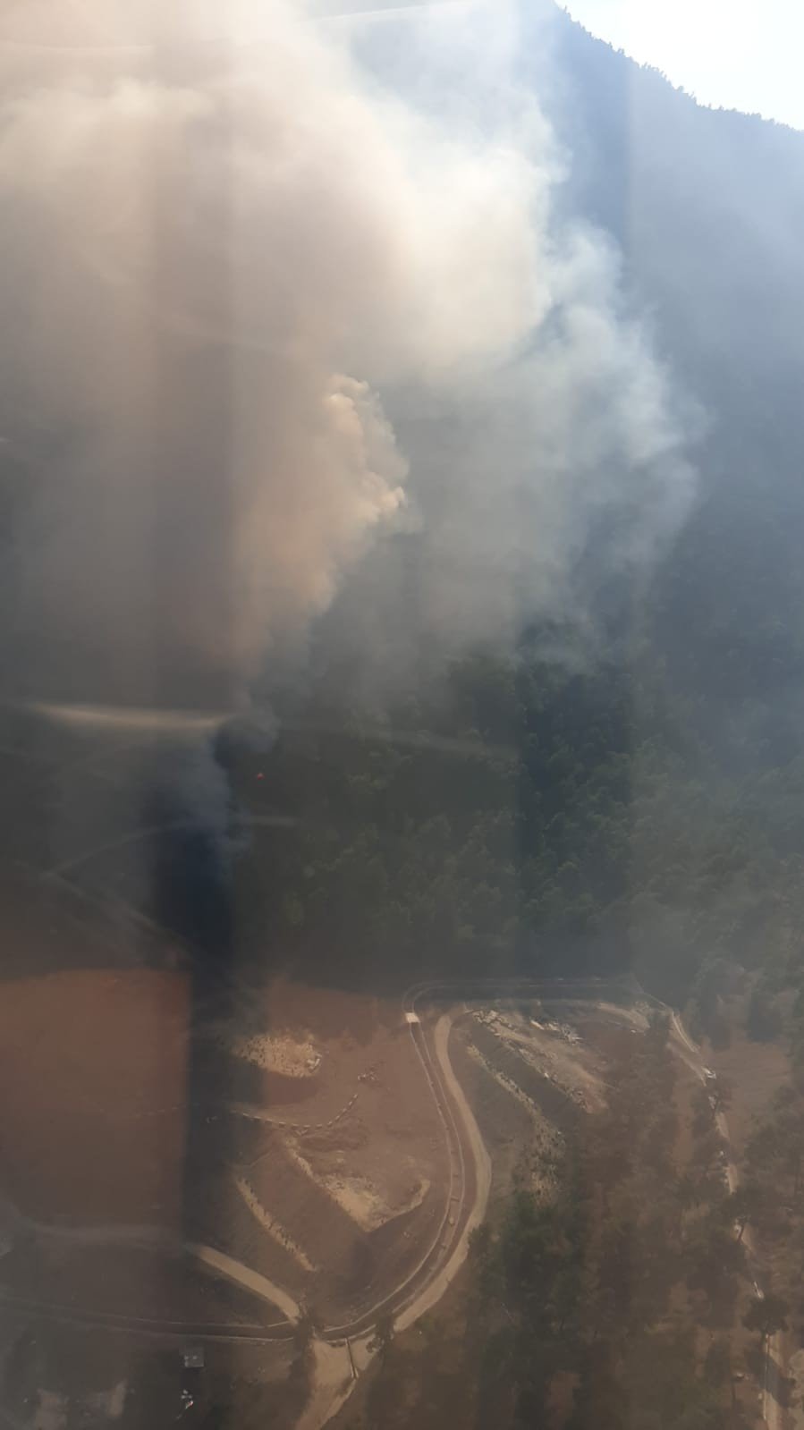 Aladağ’da orman yangını! Müdahale sürüyor