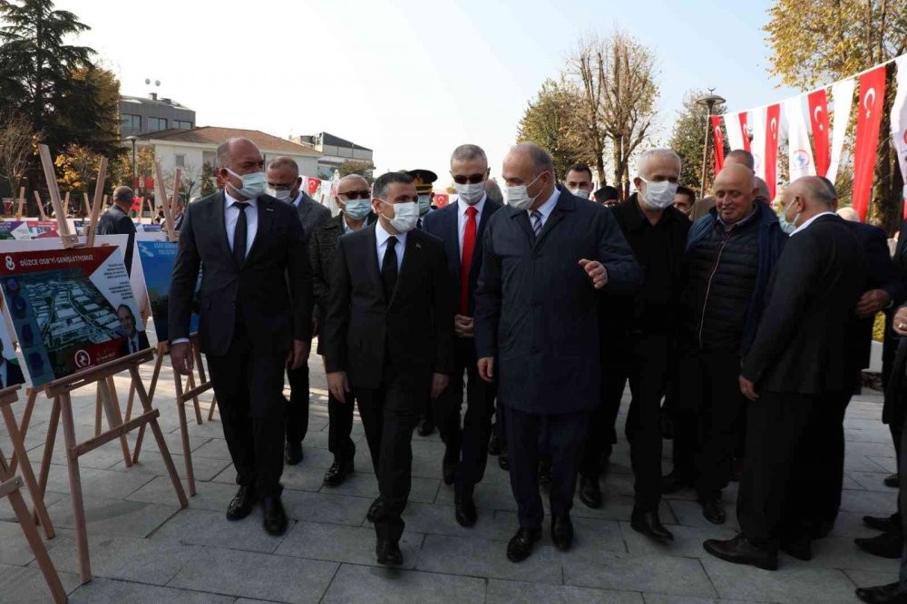 Düzce Millet Bahçesi Cumhuriyet Bayramı'nda hizmete açıldı