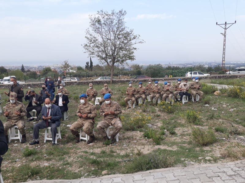 Devriye atarken kazada ölen güvenlik koruyucusu Mustafa Çetin dualarla toprağa verildi