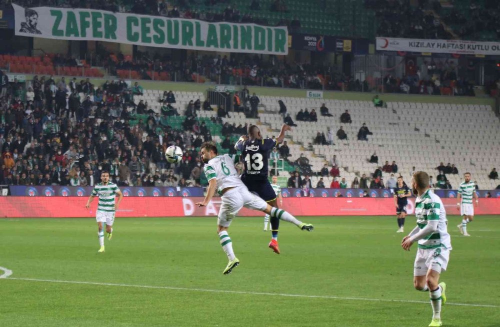 Konya yenmeye Fener Yenilmeye alıştı bir kere