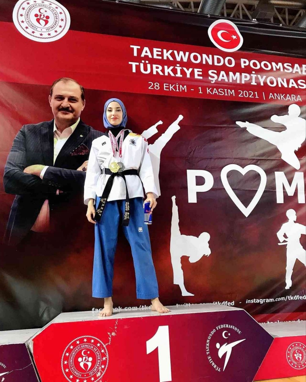 Kübra Dağlı Türkiye'nin en iyisi! Üst üste 4'üncü kez şampiyon oldu