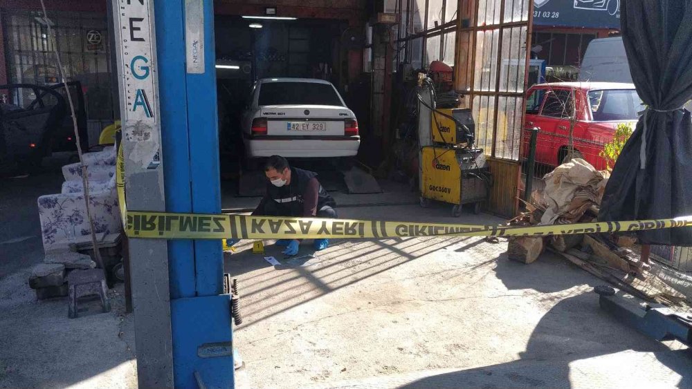 Konya Eski Sanayi Sitesinde silahlı kavga! 1 yaralı