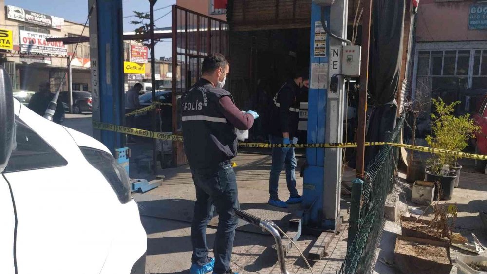 Konya Eski Sanayi Sitesinde silahlı kavga! 1 yaralı