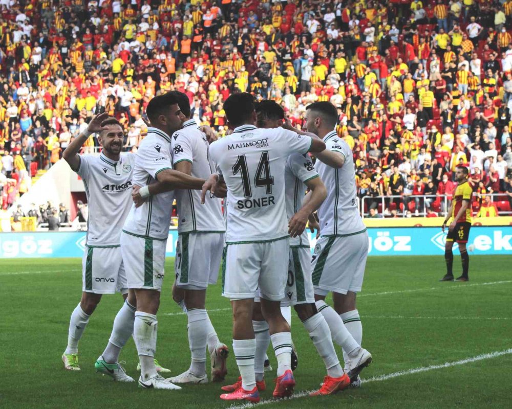 Konyaspor üst üste 3'üncü galibiyetini aldı!