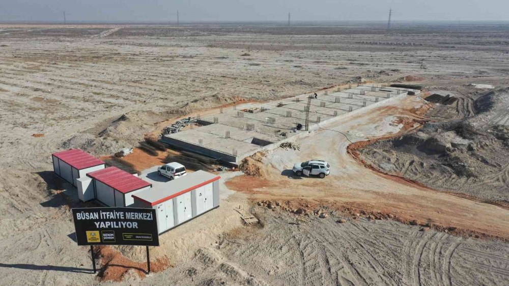 Konya Büyükşehir’den BÜSAN'a Sanayi İtfaiye Merkezi