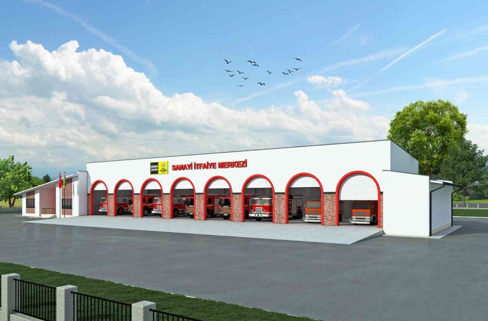 Konya Büyükşehir’den BÜSAN'a Sanayi İtfaiye Merkezi