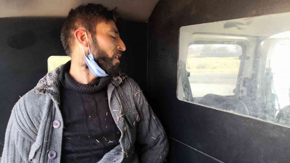 Aksaray'da hırsız iş üstünde yakalandı