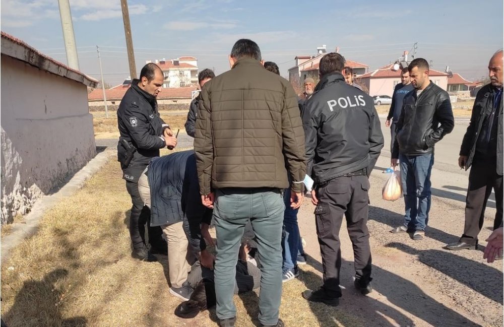 Aksaray'da hırsız iş üstünde yakalandı