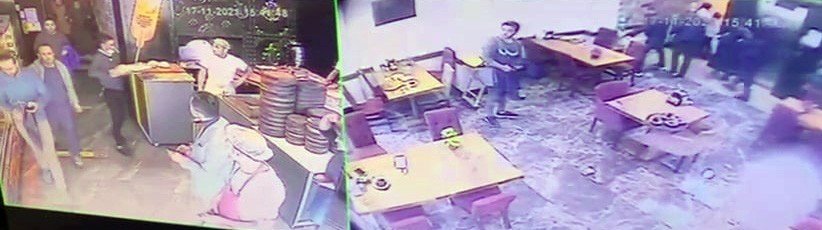 Düzce'deki depremde korkudan bayılan kadın böyle görüntülendi