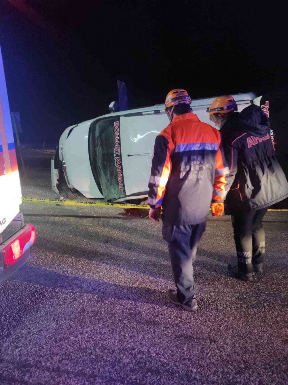 Aksaray - Nevşehir Karayolunda feci kaza! 1 ölü 1 yaralı