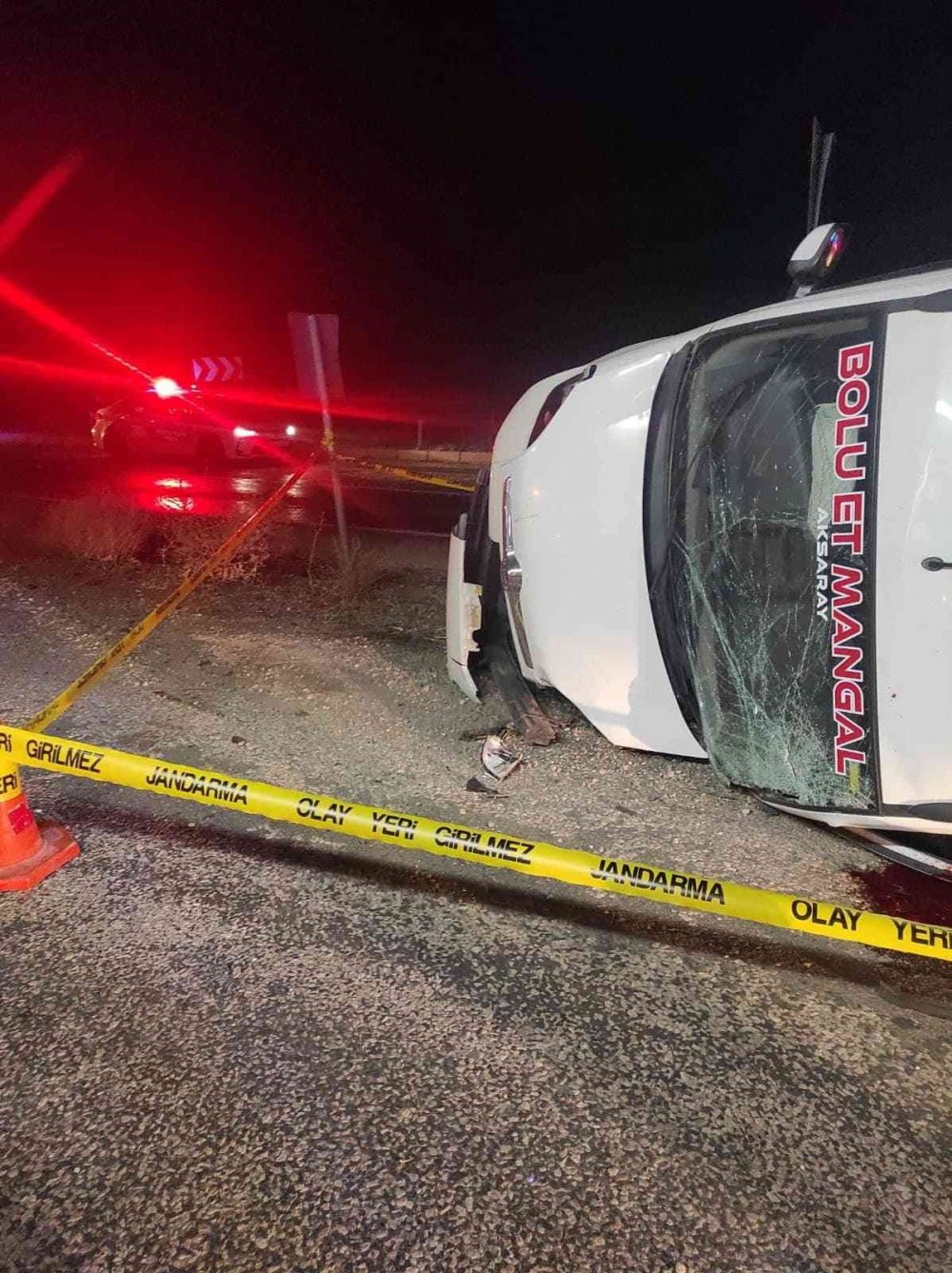 Aksaray - Nevşehir Karayolunda feci kaza! 1 ölü 1 yaralı