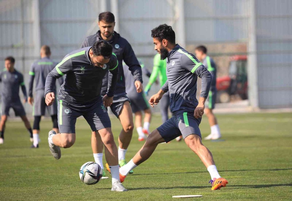 Konyaspor Rizespor karşılaşmasına hazırlanıyor