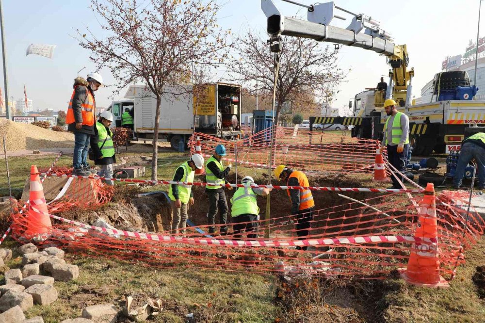 Konya'da su kesintisine karşı dev altyapı değişikliği!