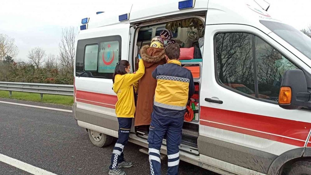 İstanbul - Ankara yolunda kaza! 3 yaralı