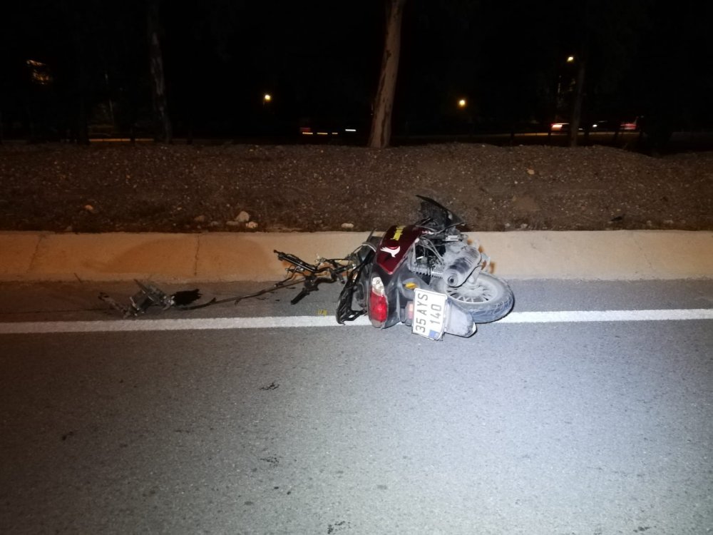 İzmir’de otomobille çarpışan motosiklet sürücüsü Gürkan Esmer öldü