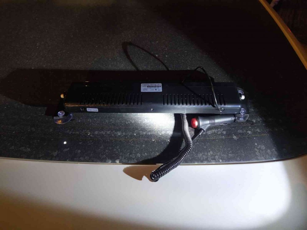 Konya'da araçlarına çakar takan trafik magandalarına ceza