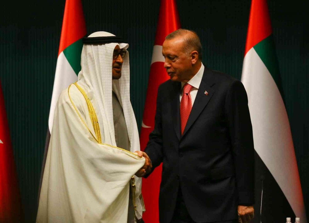 Cumhurbaşkanı Erdoğan BAE Veliaht Prensi bin Zayed görüşmesi bitti! 10 anlaşma imzalandı