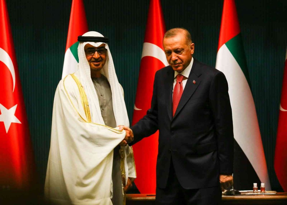 Cumhurbaşkanı Erdoğan BAE Veliaht Prensi bin Zayed görüşmesi bitti! 10 anlaşma imzalandı
