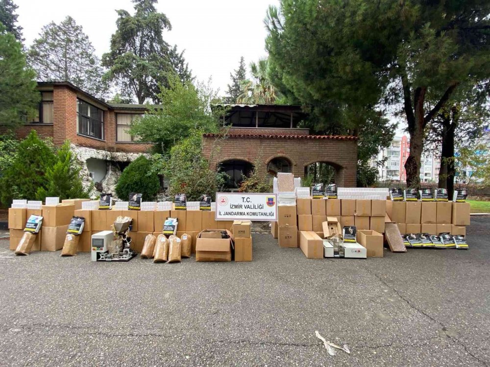 İki ilde 10 adrese eş zamanlı kaçak sigara baskını! Piyasa değeri 2,5 milyon lira