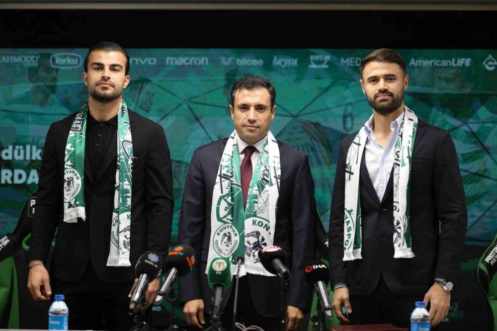 Konyaspor 2 başarılı stoperiyle sözleşme yeniledi