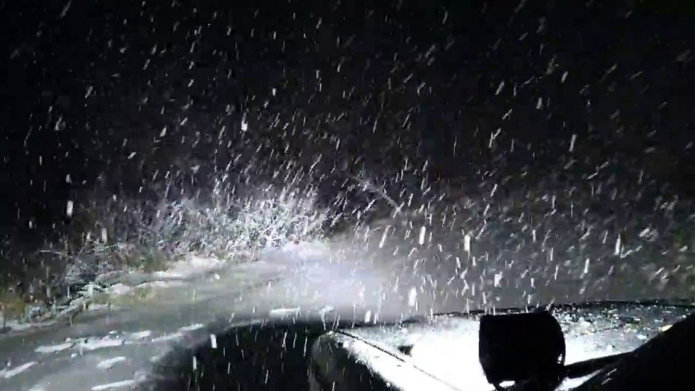 Kar geliyor! Karabük’ün de yüksek kesimleri beyaz örtüyle kaplandı