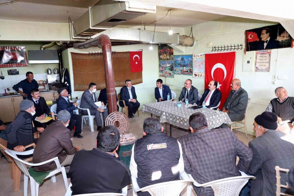 Başkan Altay ve Kavuş Meram'da vatandaşlarla buluştu