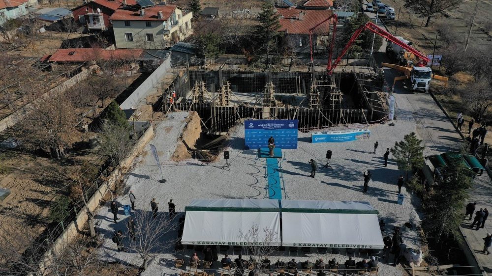 Karatay’a bir sağlık yatırımı daha! Karakulak Aile Sağlığı Merkezi’nin temeli atıldı