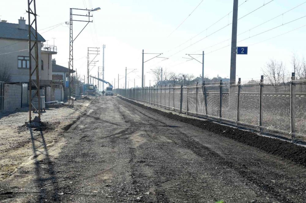 Konya'da alternatif cadde çalışmaları devam ediyor