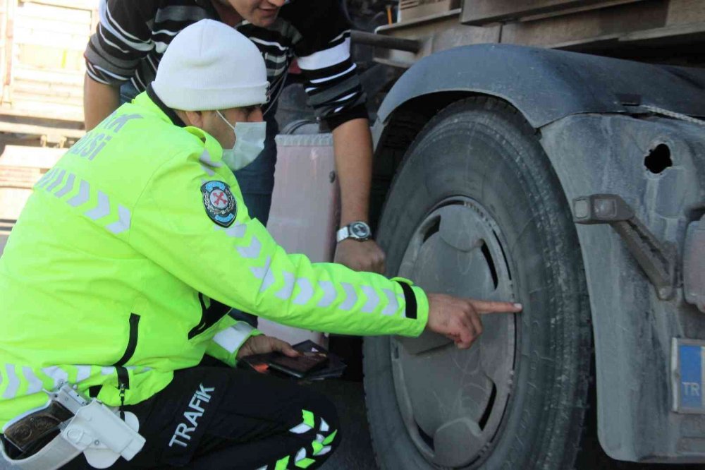 Konya’da trafik ekipleri sahada! 2021 kış lastiği takmama cezası ne kadar?