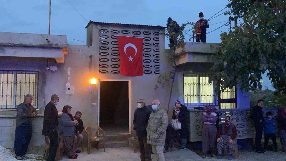 Şehit Astsubay Üstçavuş Cemil Mutlu'nun baba ocağına acı haber ulaştı