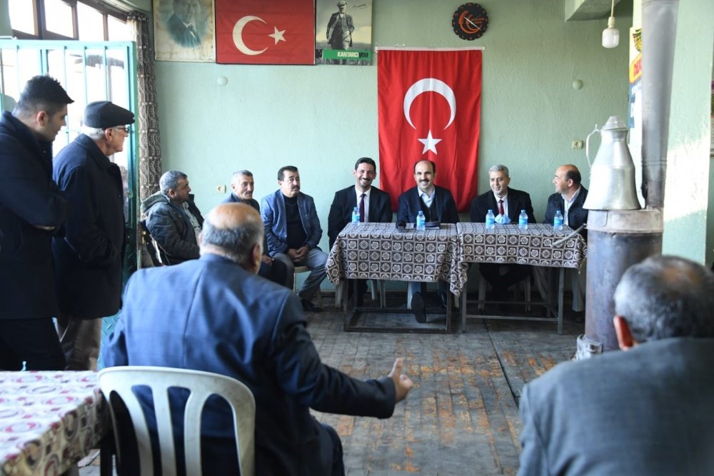 Başkan Altay Başkuyu, Kolukısa, Atlantı ve Osmancık mahallelerinde vatandaşlarla buluştu