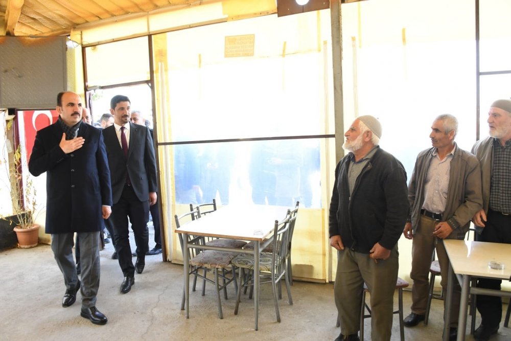 Başkan Altay Başkuyu, Kolukısa, Atlantı ve Osmancık mahallelerinde vatandaşlarla buluştu