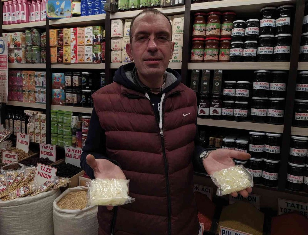 Çam sakızı çoban armağanıydı! Şimdi kilosu 3 bin 500 lira