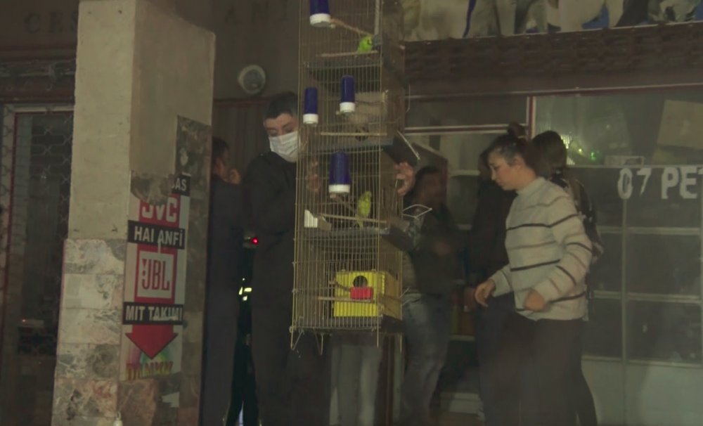 İş hanında çıkan yangında can pazarı!