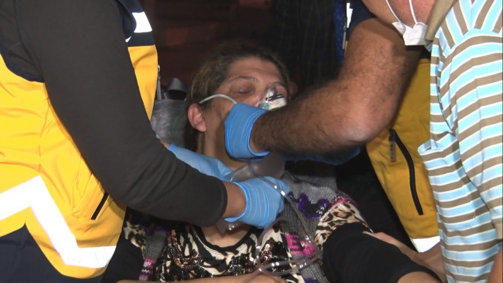 İş hanında çıkan yangında can pazarı!