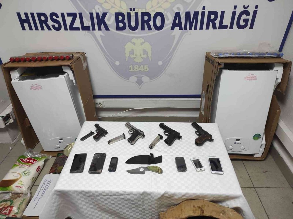 Ankara'da 16 adrese nefes kesen operasyon! Hırsızlık çetesinden 12 kişi yakalandı