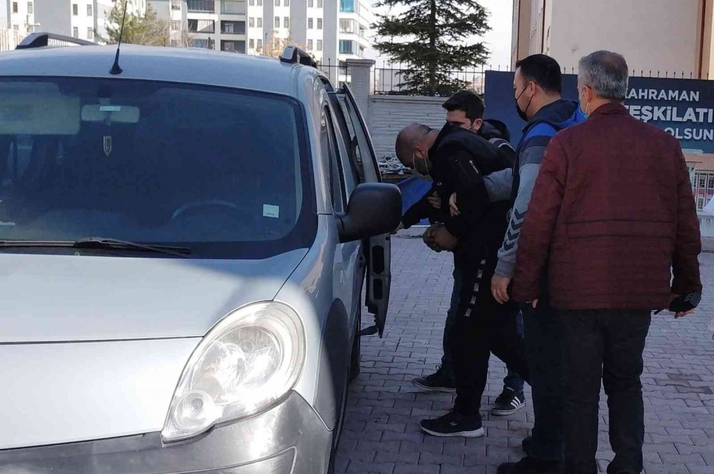 Konya'da sanayiden 200 bin liralık motor parçası çalan hırsızın suç kaydı kabarık çıktı