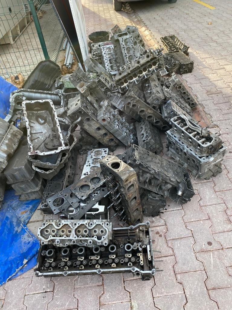 Konya'da sanayiden 200 bin liralık motor parçası çalan hırsızın suç kaydı kabarık çıktı