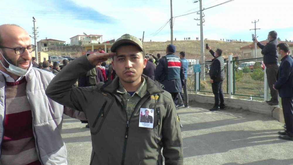 Şehit Uzman Çavuş İdris Aksöz'e son görev